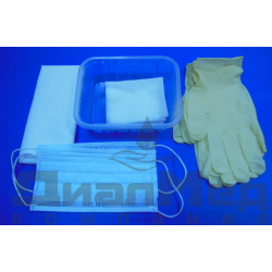 Комплект медицинских изделий и расходных материалов для хирургических манипуляций и процедур, одноразовый, стерильный  (для ФГДС) 