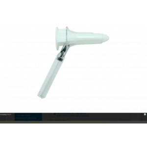 АНОСКОП С П-ОБРАЗНЫМ ВЫРЕЗОМ ПОЛИМЕРНЫЙ, ДИАМЕТР: 22 ММ