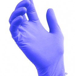 Nitrile фиолетовые смотровые перчатки
