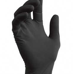 Nitrile черные смотровые перчатки