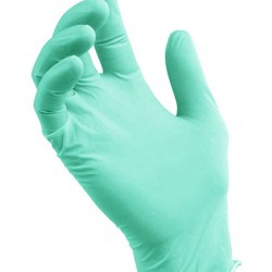 Nitrile зеленые смотровые перчатки