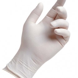 Nitrile белые смотровые перчатки