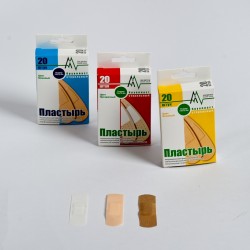 Аптечные бытовые пластыри