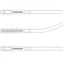 Вакутек Я Наконечник аспирационный, тип Янкауэр, стандартной формы