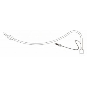 Окситек НБ  Эндотрахеальная трубка для назальной интубации, с манжетой