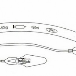 Вентек ПВХ Маска ларингеальная из ПВХ, с манжетой