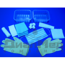 Комплект медицинских изделий и расходных материалов для хирургических манипуляций и процедур, одноразовый, стерильный   (для плазмафереза №1). 