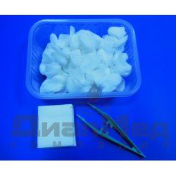 Комплект медицинских изделий и расходных материалов для хирургических манипуляций и процедур, одноразовый, стерильный   (для перевязок №1) 